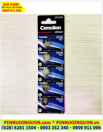 COMBO mua 01vỉ=5viên Pin 3v Lithium Camelion CR1616 chính hãng _Giá chỉ 48.000/ vỉ 05viên